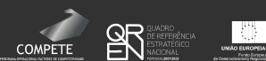 Logos COMPETE, QREN e EU